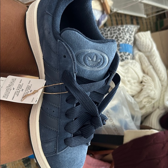 Women’s 10 / Men’s 8.5 Adidas Campus 00s Marine Blue Suede Sneakers - Picture 4 of 4
